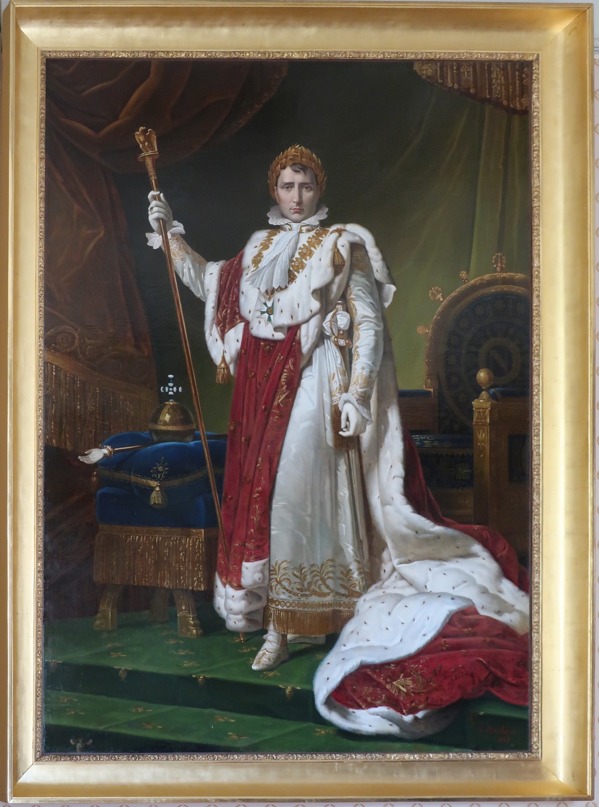 PORTRAIT EN PIED DE NAPOLEON